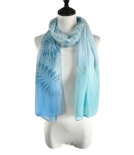 Image of Acotavie Scarfs for Women Lightweight Fashion Scarves Print Floral Pattern Scarf Shawl Wraps