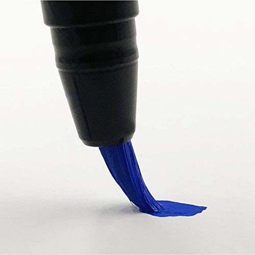 Image of POSCA PCF-350 Paint Marker | 1-10 mm Soft Brush Tip (Silver Ink)