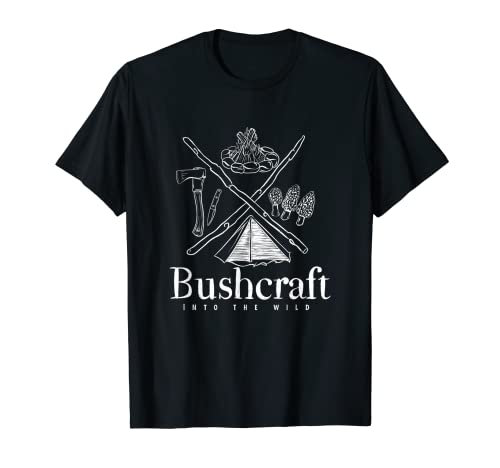 Bushcraft Survival Wilderness Fertigkeiten T-Shirt