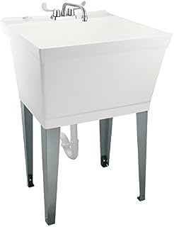 Laundry Utility Tub by JS Jackson Supplies, Heavy Duty 19 Gallon Sink With