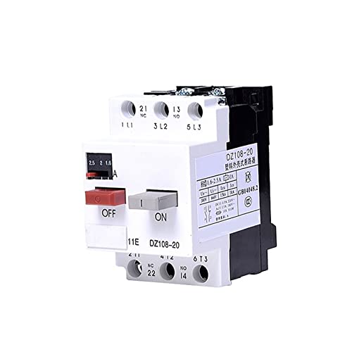 Interruptor de cortocircuito de motor para evitar sobrecargas DZ108 4-6.3A 5