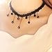 weimay elegante mujeres niñas negro gargantilla collar conjunto clásico tramo gótico tatuaje...