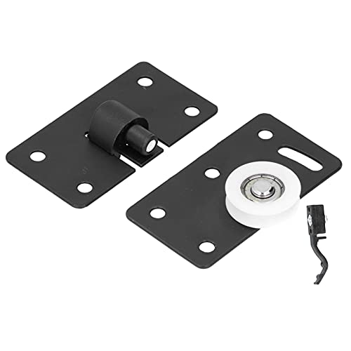 Herrajes para Gabinetes Corredizos Negros, Componente para el Hogar, Armario, Puerta Corrediza, Rueda, Puerta Corrediza, Armario, Armario, Muebles, Rueda Acanalada, Herrajes para