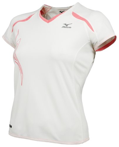 T-shirt de running femme Mizuno Rider contre les irritations lors des sorties longues