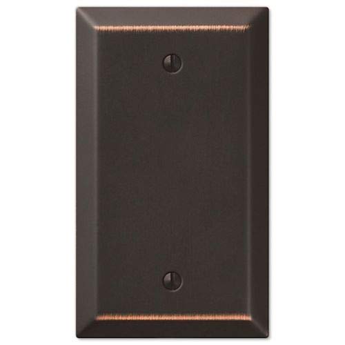 Placa de interruptor de pared bronce aceitado metal tapa de salida GFI ciega Colester Direct