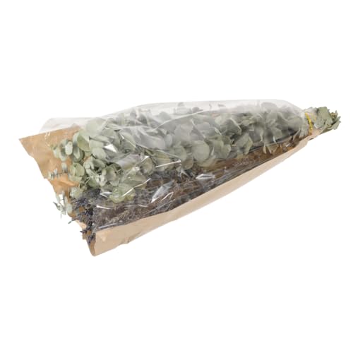 Ramo de eucalipto y lavanda seca para decoración miniatura 1