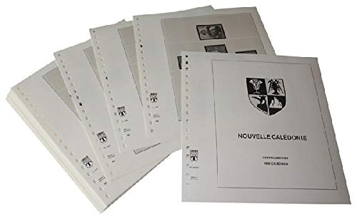 Feuilles pré-imprimées LINDNER Nouvelle Calédonie 2010-2022 : album sans ride
