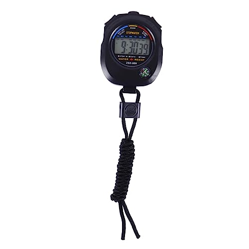 ibasenice Practical Electronic Timer for Sports Game Referee Stopwatch Timer Watch