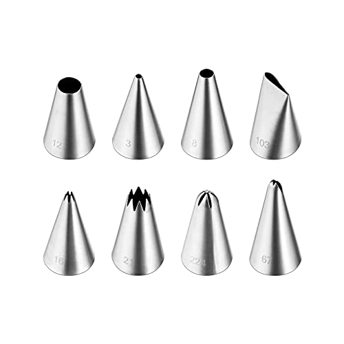 Kasmoire Icing Tips Set for Decorating