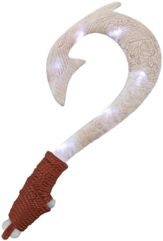 Dxvsaxi Maui Hook Ocean Adventure Maui Fish Hook Maui Cosplay Halloween Ocean Theme Cosplay Plastic Prop