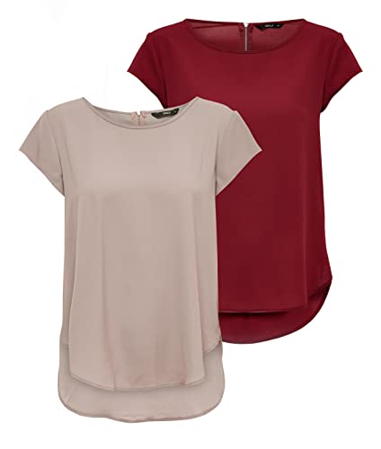 ONLY Womens Vic AOP Top : ne cherchez plus le haut d'été idéal