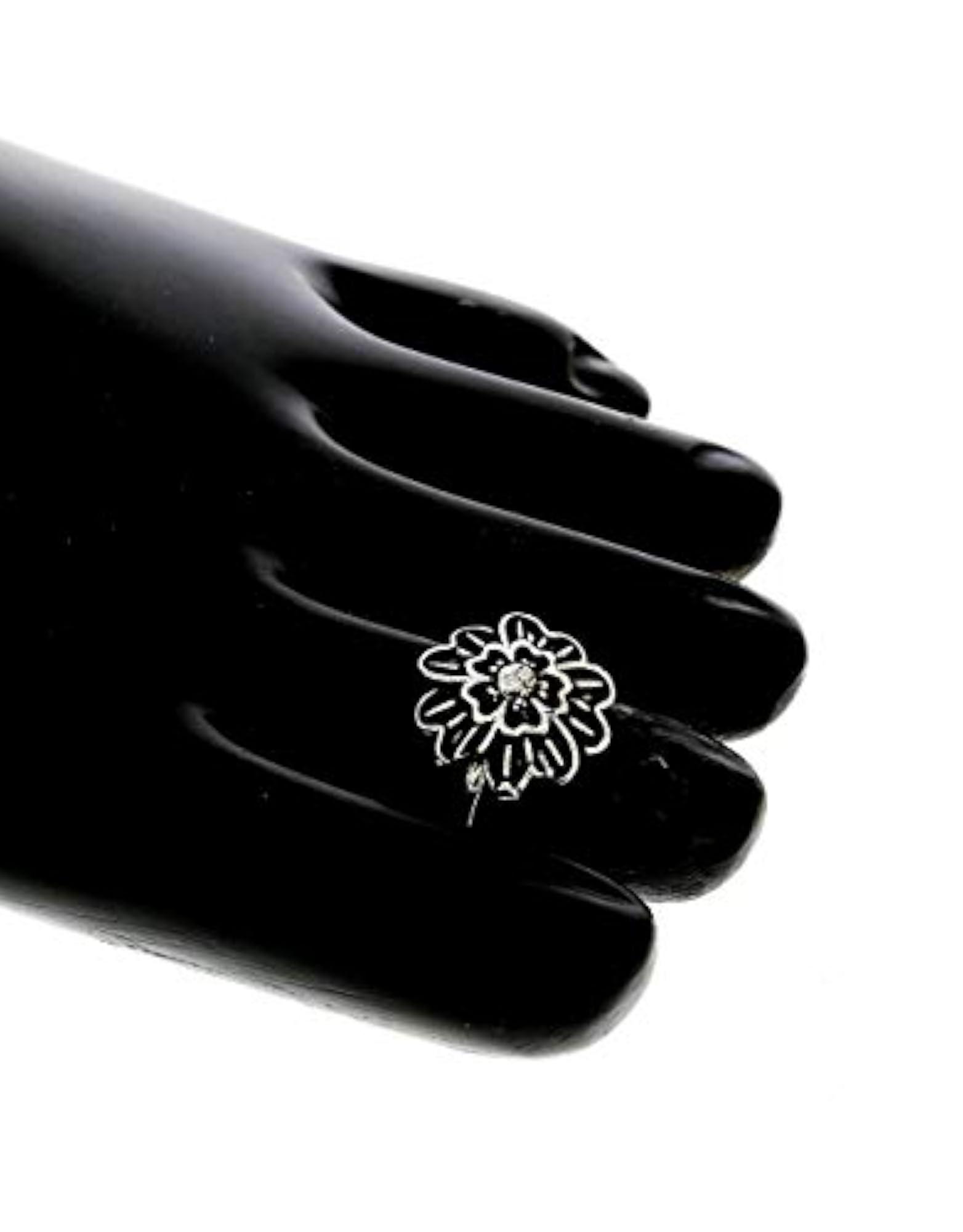 Women's Silver Oxidized Designer Bugadi & Toe Ring
