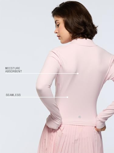 Image of CAVA Sculptor Jacket for Women | ADPT Nylon-Spandex, 4-Way Stretch, Moisture-Wicking, High Neck, Full Sleeves | Performance Activewear
