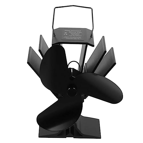CONGARTENO Ventilador para Estufa de Energía Térmica Sin Electricidad Compacto y Resistente Circulación para con
