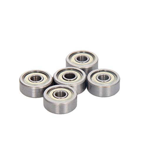 Othmro 深溝玉軸受 3mm内径 10mm外径 4mm厚さ 製品モデル 623zz 5個入り ベアリング鋼 ボールベアリング リールベアリング 軸受け 両シールド付 ベアリング交換 ベアリング モデルカーの部品 DIY器具