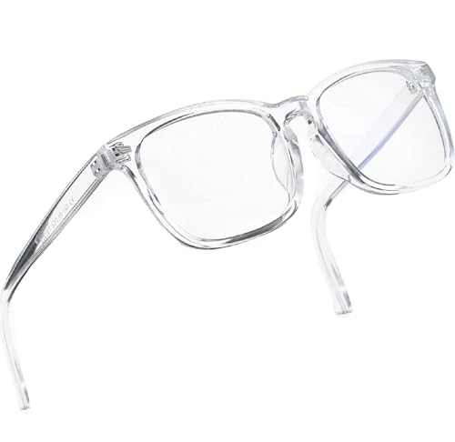 Image of IFLASH | Zero Power Blue Cut Computer Glasses | Gaming Glasses | Anti Glare, Lightweight & Blocks Harmful Rays | UV Protection Specs | Men & Women | Medium