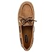 Nautica Women's Casual Boat Shoes, Moc-Toe Loafers with Cushioned Insole, Deck Fashion Sneaker for Ladies-Datepalm-Tan-Size 7.5