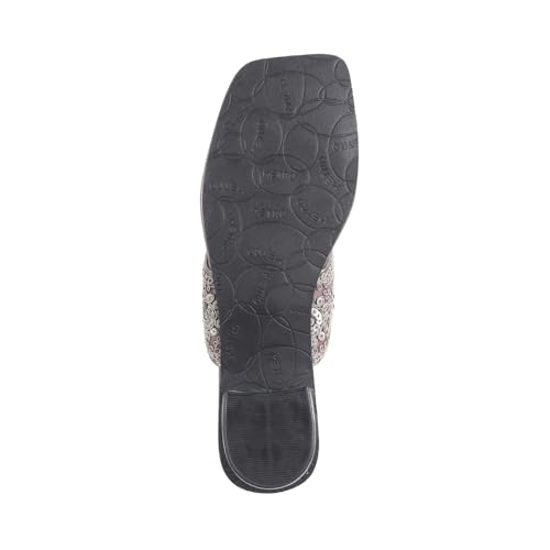 Image of Metro Women Embellished Ethnic Kolhapuri Block Heel Slip-on Sandal