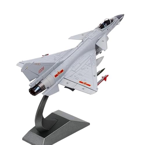 Modelos de aviones a escala 1:48 J10C, réplica militar de fundición con acabados de alta fidelidad