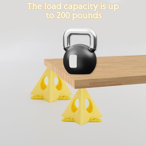 alwaiiz 30 Stück Pyramidenständer, Gelb Maler-Pyramiden, Mini-Kegelfarbständer für Leinwand Schranktür Handwerk Malerei