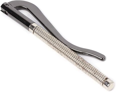 1Pcs Black Money Clip for Men Metal Bifold Money Clip Bar Wallet Replace Parts Spring Clamp Cash Holder Clip Wallet,Men's Money Clips,Card Cases and Money Organizers