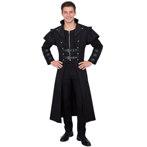 Veste queue-de-pie médiévale gothique idéale pour vos soirées d'halloween et cosplay