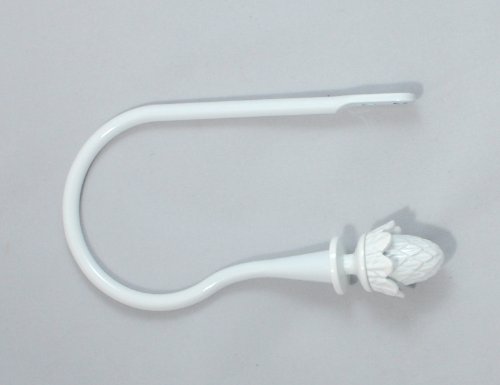 Urbanest Zinc Acorn Window Curtain Drapery Holdback Tie-Back, 5-3/8