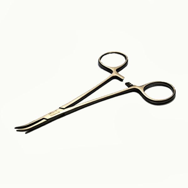 Amazon | ホスピタルサービス モスキート鉗子(かんし)曲 無鈎(むこう