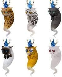 Amazon.co.jp: 全6種 猫魂.Neo弐 ねこだましぃ.ネオ ツー 霊コン 根付