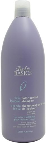BACK TO BASICS by Graham Webb BLUE LAVANDER COLOR PROTECT SHAMPOO FOR TREATED HAIR 33.8OZ