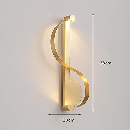 Éclairage décoratif mural LED trois tons avec cette applique murale tout cuivre 6W - 2
