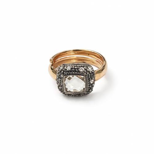 Bague femme ronde Rebecca réglable pour toutes les tailles