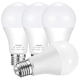 Hanbaak 100W Equivalent Light Bulb, 12W E26 E27 LED Bulbs Medium Screw Base, Non-Dimmable, Daylight