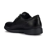 Geox Męskie U SPHERICA EC11 Oxford, czarne, 41 EU, czarny, 41 EU