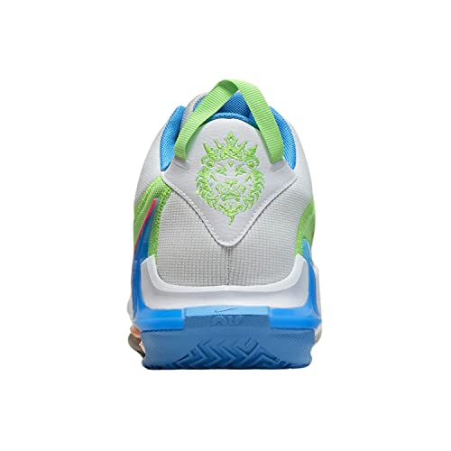 Nike Lebron Witness 7 Basketball Shoes Size - 9.5 Grey Fog/Hyper Pink4