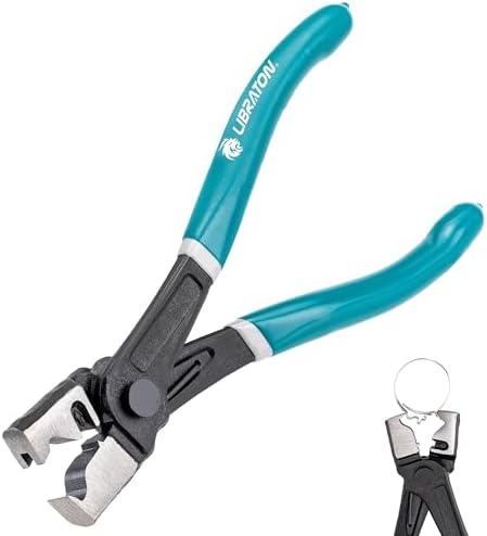 LIBRATON CV Boot Clamp Pliers, Clic & Clic-R Hose Clamp Pliers, 7 Inches Heavy Duty Clamp Tool with Spring-Loaded for Quick Removal & Installation, Clic-R Collar Tool for Car Auto Maintenance