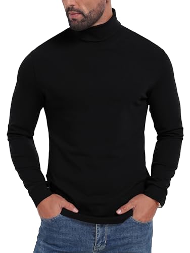 Sailwind Men's Lightweight Turtleneck Shirts Long Sleeve Thermal Pullover Sweater2
