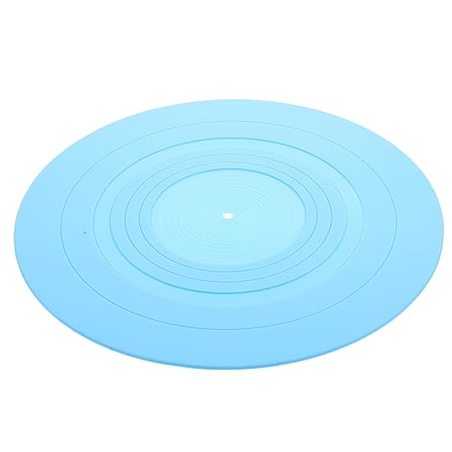 ifundom Anti-static Vinyl Record Mat 295mm Blue Protective Pad for Turntable Player
