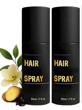 Crecimiento Del Cabello, Spray Para El Crecimiento Del Cabello, Promueve Un Cabello Más Grueso Y Lleno Para Mujeres Y Hombres: Todo Tipo De Cabello ,2 pcs