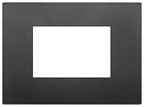 Vimar 19653.71 Arké Cover Frame Classic 3 Module Technopolymer Black - Image 4