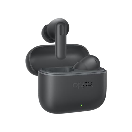 Image of OPPO Enco Buds3 Pro True Wireless Headphones, 54 Hours Battery Life, 12.4 mm Dynamic Driver, BT 5.4, Touch Controls, Passive Noise Cancellation, Android and iOS, IP55, [Italian Version], Grey