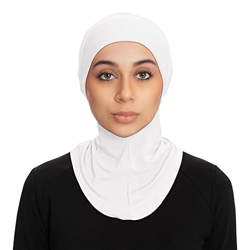 TheHijabStore.com Women's Ninja Hijab Cap Under Scarf Stretch Jersey Full Neck Coverage Hejab - Head Scarf Bonnet Accessories