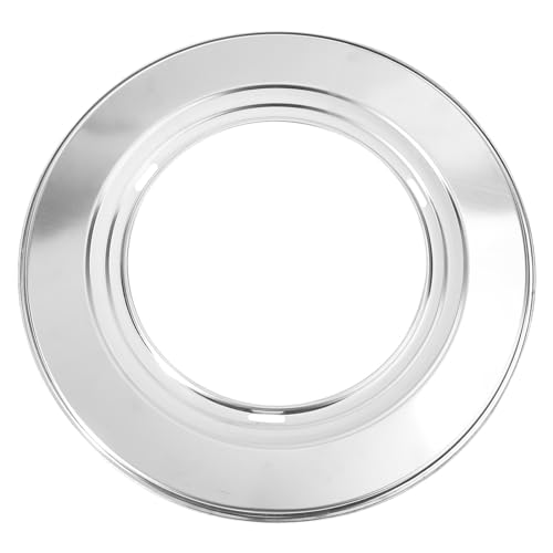 BESTonZON Steam Ring Stainless Steel Adapter for 7 to 11 Inch Large Bamboo Steamer Baskets for Steaming Dumplings Bao Rolls and Dim Sum Kitchen Accessories