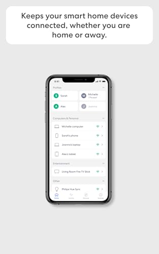 Image of Amazon eero 6+ mesh wifi system - Supports internet plans up to a Gigabit, Coverage up to 4,500 sq. ft., Connect 75+ devices, 3-pack