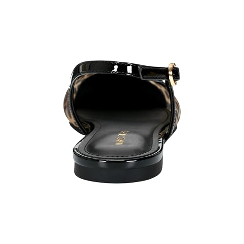 Marc Fisher Women's ERISA Ballet Flat, Leopard/Black 120, 103