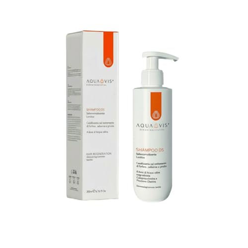 Aquavis® SHAMPOO DS dermatite seborroica, shampoo sebonormalizzante lenitivo. 200 ml