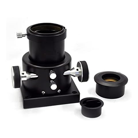 Skyoptikst 2-Inch Crayford-Style Telescope Focuser Fully Metal Body for Reflector Astronomy Telescope Cover