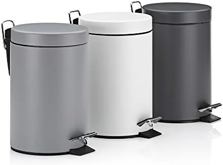 kela Bin, Metal, Gray, one Size