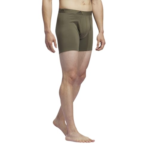 Image of Adidas Men's Boxer Shorts (Pack of 3) Boxer Brief Cyclist Underwear (Size S - 3XL) - Comfortable Underwear Men