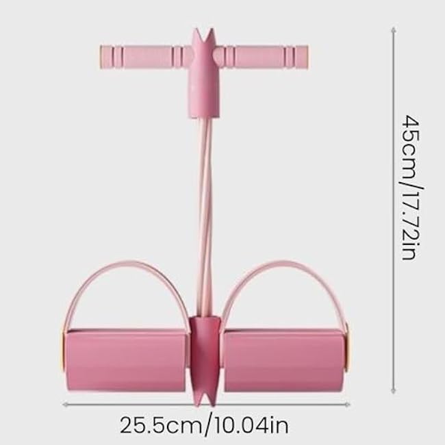 4/6-Tube Pedal Ankle Ankle Puller, 21-in-1 Fitness Resistance Bands Set, Stretching Bands for Arm and Leg Workouts, Pedal Resistance Band Sit up Exercise Equipment for Home Training